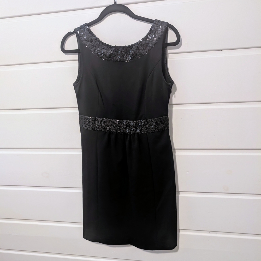 Target Limited Edition Women's Black Cocktail Dress with Sequin Accents - 6